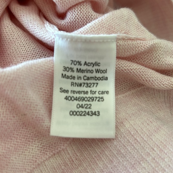 Apt. 9 V-Neck Sweaters - Pink, Gray, Blue - Picture 2 of 2